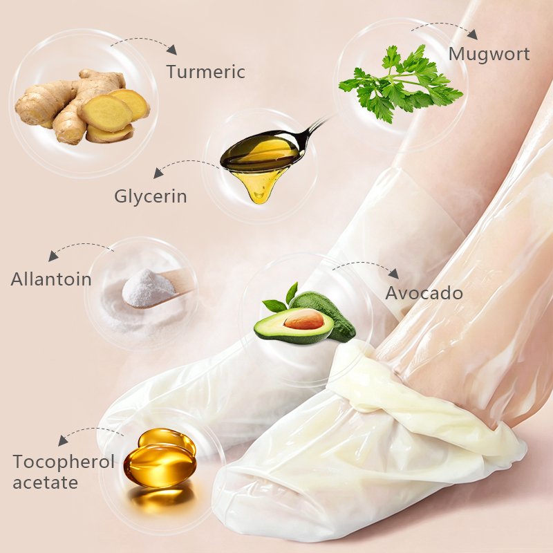 Soothing Moisturizing Foot Sheet Mask - 3